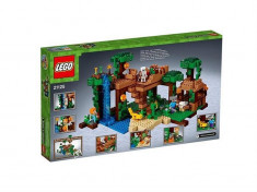 Set Lego Minecraft The Jungle Tree House foto