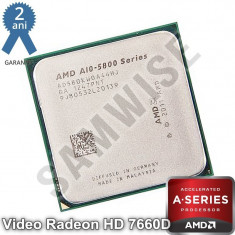 Procesor AMD A10 X4 5800K, 3.8GHz (Turbo 4.2GHz), Quad Core, Black Edition, Socket FM2, Video Radeon HD 7660D foto