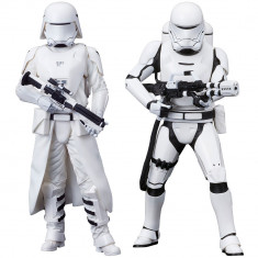 Star Wars Episode VII ARTFX+ Statue 2-Pack First Order Snowtrooper &amp;amp; Flametrooper 18 cm foto