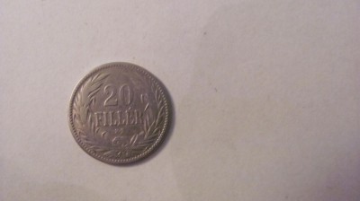 CY - 20 filler 1894 Ungaria foto