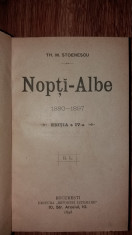 TH. M. STOENESCU - NOPTI-ALBE {1898} foto