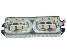 Lampa Flash Stroboscop LED ROSU 12V AL-010917-4 foto