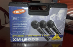 Set 2x microfon dynamic BEHRINGER XM-1800s foto