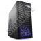 Carcasa DeepCool WAVE LED mATX Mini-Tower, 1x120mm Blue LED fan (inclus), USB 3.0, Black