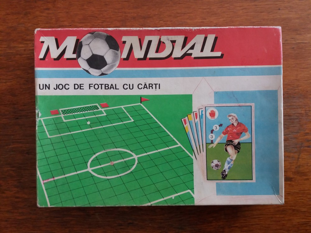 MONDIAL, joc de fotbal cu carti / CJP | arhiva Okazii.ro