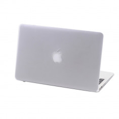 Carcasa protectie slim din plastic cu decupaj pentru MacBook Air 11.6&amp;quot;, transparenta foto