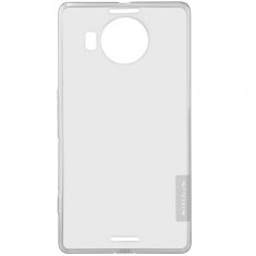 Carcasa protectie spate 0.6mm din gel TPU pentru Microsoft Lumia 950 XL - gri foto