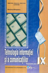 Tehnologia informatiei si a comunicatiilor - Manual pentru clasa a IX-a - foto