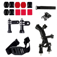 Kit 19 in 1 accesorii pentru camere sport foto