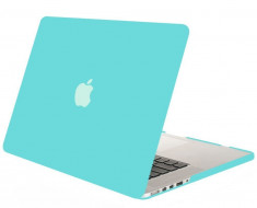 Carcasa protectie din plastic pentru MacBook Pro Retina 13, albastra foto