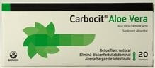 Carbocit Aloe (carbune medicinal) Biofarm 20cpr Cod: biof00106 foto