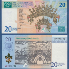 !!! F. RARR : POLONIA - 20 ZLOTI 2017 , COMM - P NEW - UNC / CU FOLDER