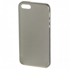 Carcasa protectie spate din plastic pentru iPhone 5 / 5S / SE, gri foto