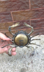 Scrumiera metalica - Crab !!! foto