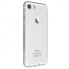 Carcasa protectie spate DEVIA din gel TPU pentru iPhone 7 / iPhone 8, transparenta foto