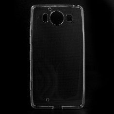 Carcasa protectie spate din gel TPU pentru Microsoft Lumia 950 - transparenta foto