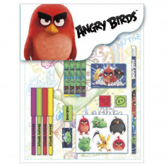 Set de 16 piese papetarie Angry Birds foto