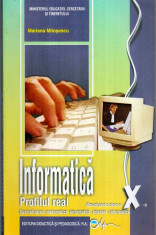 Informatica - Manual pentru clasa a X-a - profilul real - Autor(i): foto