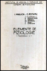 Elemente de fiziologie - Fascicola vol. l - Autor(i): I. Haulica si foto