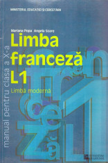 Limba franceza - manual pentru clasa a X-a - Limba moderna L1 foto