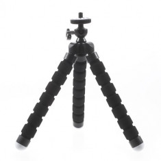 Suport tripod cu prindere pentru camere sport - negru foto