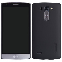 Carcasa protectie spate &amp;quot;Super Frosted&amp;quot; + folie protectie ecran pentru LG G3 S Mini D722 - Neagra foto