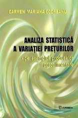 Analiza statistica a variatiei preturilor - pe exemplul produselor agroalimentare - Autor(i): foto