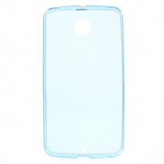 Carcasa protectie spate 0.6mm pentru Motorola Nexus 6 - albastra foto