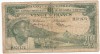 Belgian Congo Ruanda-Urundi 20 Francs 1957 U