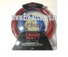 KIT cablu + sigurante pentru subwoofer RAA 1200 AL-TCT-1957 foto