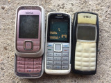 lot 3 telefoane NOKIA - 16 lei toate