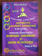 Aritmetica- Algebra. Geometrie (clasa a VI-a) foto