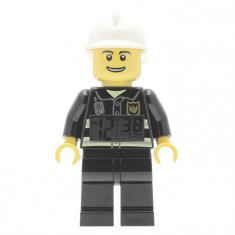 Ceas Lego Mini Fig Clock Fireman foto