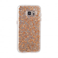 Husa Fashion dual layer Case-Mate Karat pentru Samsung Galaxy S7 Edge, Rose Gold foto