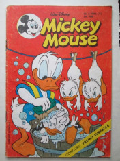 Revista, benzi desenate Romania, limba romana: Mickey Mouse Nr.4 1992 foto