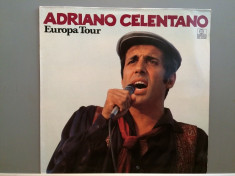 ADRIANO CELENTANO - EUROPA TOUR (1979/ARIOLA REC/RFG) - Vinil/Impecabil (NM) foto