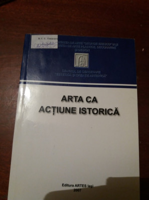 ARTA CA ACTIUNE ISTORICA foto