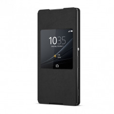 Husa de protectie Sony SCR30 pentru Xperia Z3+ Negru foto