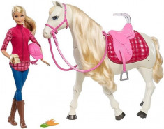 Jucarie Barbie With Dream Horse foto