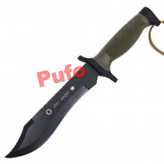 Cutit de vanatoare OSO NEGRO 30,5 cm + teaca militara TRANSPORT GRATUIT foto