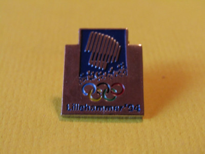 Insigna - Olimpiada de iarna LILLEHAMMER 1994 foto