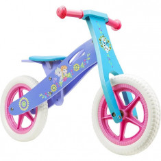 Bicicleta Din Lemn Fara Pedale 12 Frozen Seven Sv9907 foto