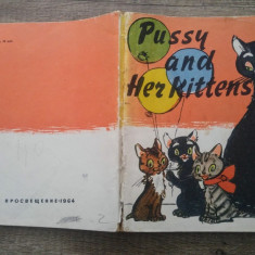 Pussy and her kittens/ manual de limba engleza editat in Rusia