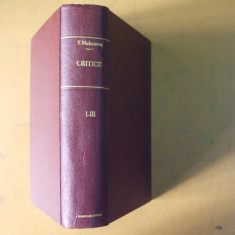 Titu Maiorescu Critice 3 volume legate impreuna Bucuresti 1908 037
