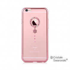 Husa Protectie Spate Comma Crystal Camelia Rose Red Diamond pentru Apple iPhone 6 / 6S foto