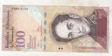 Bnk bn Venezuela 100 bolivares 2011 circulata
