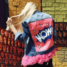 Jacheta Denim COD: WOW Jacket - NEW COLLECTION! foto