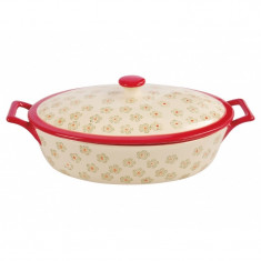 Platou ceramic Peterhof, 1.3 l, capac inclus foto