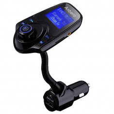 Sistem Audio Auto FM Transmitter, Anbero MP3 Player Bluetooth cu USB foto