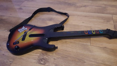 Chitara WIRELESS (fara fir) xbox360 pentru jocul Guitar Hero xbox 360 foto